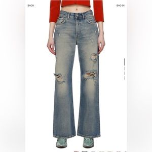 SOLD ELSEWHERE Acne Studios Blue Loose Fit Jeans